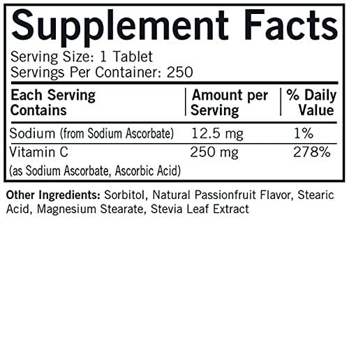 Kirkman Kirkman Labs Vitamin C 250 mg Chewable Tablets with Stevia-250 Count