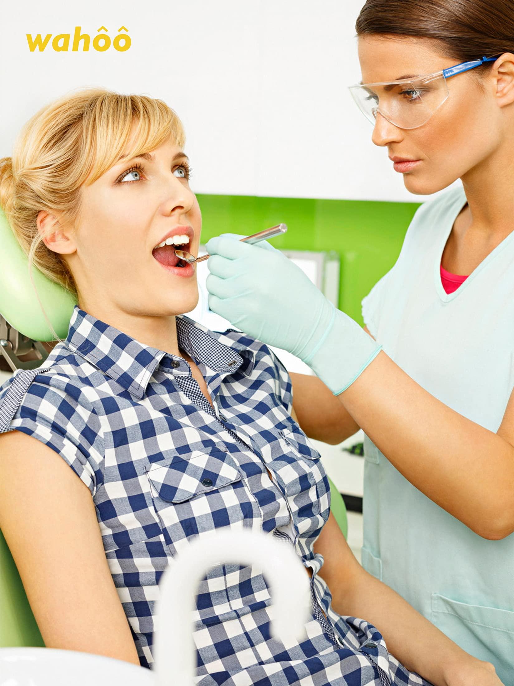 LANON Protection LANON 5 mil Vitamin-E Coated Latex Disposable Gloves, Food-Contact Grade, Fully Textured, Green, Large