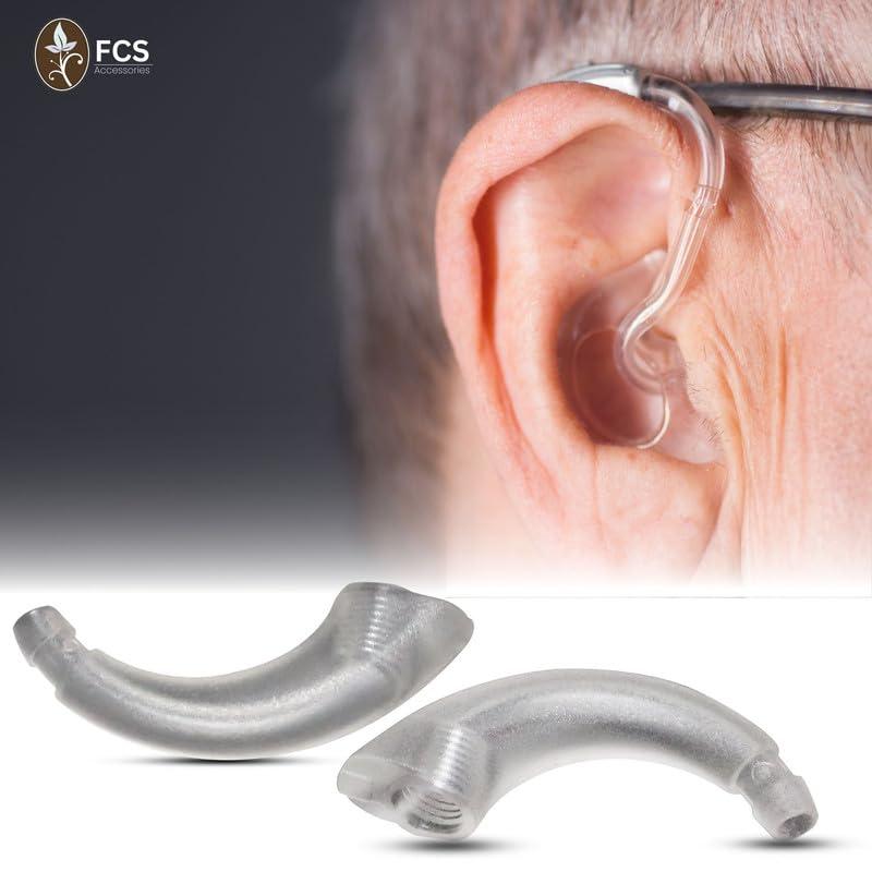 FCS FCS Hearing Devices Ear Hook for Siemens Signia Lotus Fun SP BTE- Replacement Accessories | Hearing Devices | Easy Install | Durable ABS | Anti-Howling Ear Hook