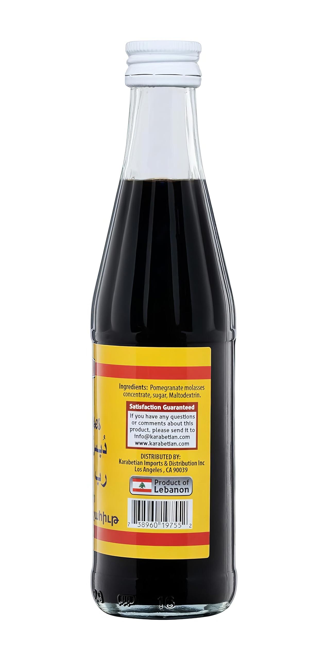 TAZAH Tazah Pomegranate Molasses 10 fl oz - 300ml - No Added Sugar 100% Natural Pure Lebanese Molasses