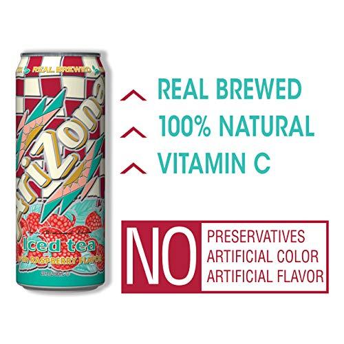 Arizona Arizona Raspberry Tea Big Can, 23 Fl Oz (Pack of 12)