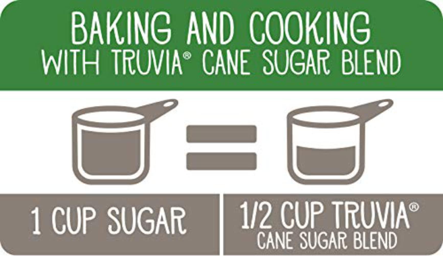 Truvia Truvia Sweetener Baking Blend, Now Called \"Cane Sugar Blend\" 2 Pack, 1.5 LBS each