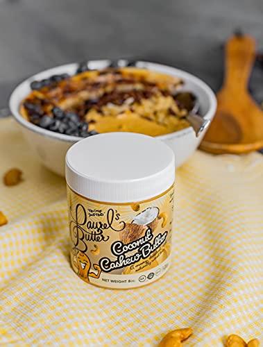 Laurel's Butter Laurel’s High Protein Nut Butter - Keto Friendly and High Protein Flavored Butter - Low Carbs Butter – Gluten & Preservatives Free - Non GMO and Kosher Certified - 8 Oz Jar Pack of 3