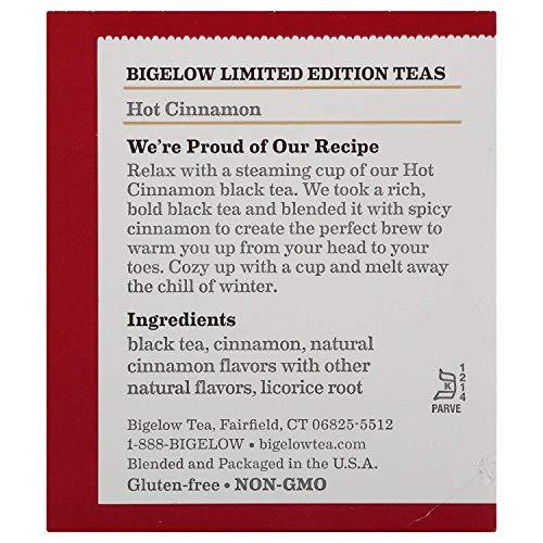 Bigelow Tea Bigelow, Hot Cinnamon Tea, 20 Count