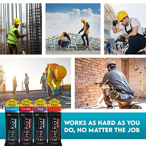 Newtrition NewTrition Extra Strength Energy Shots, Caffeine Energy Shots with Vitamin B & Amino Acids, Sugar-Free Vitamin Energy Shot, 1.7 fl oz, Mixed Flavors, 12 Count