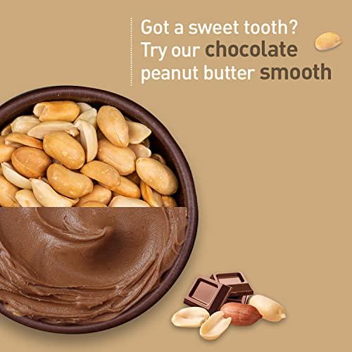 MYFITNESS PEANUT BUTTER MYFITNESS Peanut Butter Chocolate Smooth Non-GMO Gluten-free No Preservative All Natural Ingredient High Protein Made with American Recipe (17.9 Ounce)