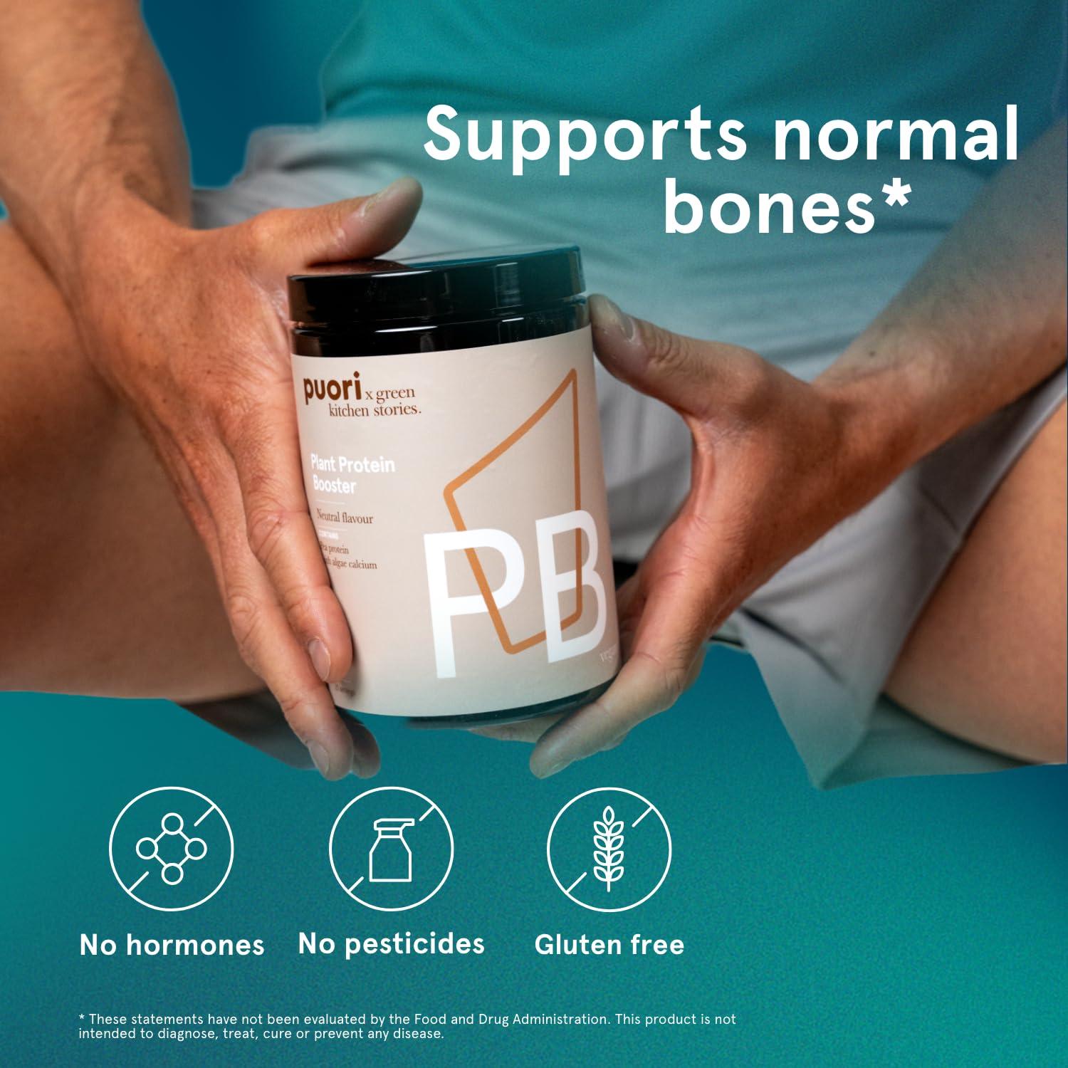 Puori Puori Whey Protein Powder - Bourbon Vanilla - PW1 Pasture Raised, Grass-Fed & Non-GMO - 100% Natural and Pure for Muscle Growth - 21g Protein 1.98lbs, Pack of 2 - Gluten-Free