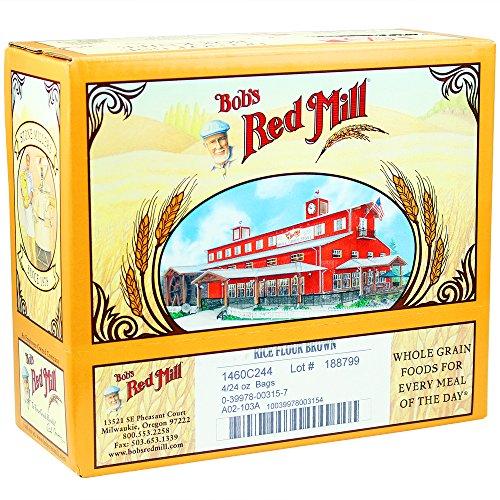 Bob's Red Mill Bob's Red Mill Gluten Free Brown Rice Flour, 24 Ounce (Pack of 4)
