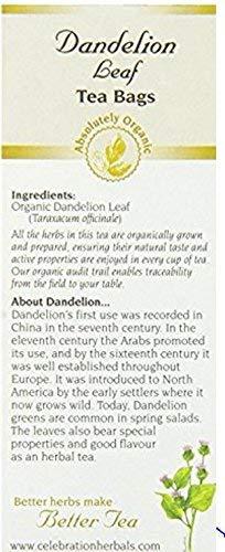 Celebration Herbals Celebration+Herbals+Dandelion+Leaf+Tea+Bags+24+Count
