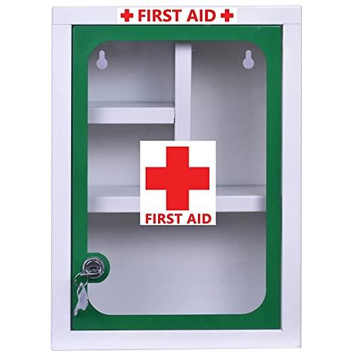 Spancare Spancare Emergency First Aid Kit Box with Multi Compartments for Home/School/Office