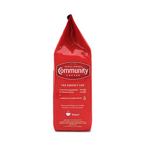 Community Coffee Community Coffee Cafe Special Half-Caff 36 Ounce, Medium Dark Roast Ground Coffee, 12 Ounce Bag (Pack of 3)