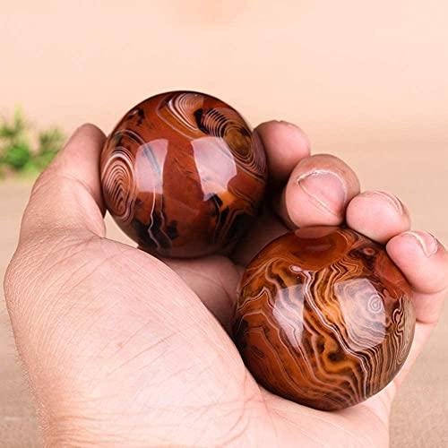LIANGJUANG chinese balls baoding balls meditation balls Baoding Balls,Chinese Health Balls Baoding Balls Exercise Massage Balls Stress Relieve Hand Exercise Therapy Ball for Hand Therapy Stress Relief (2Pcs) LI