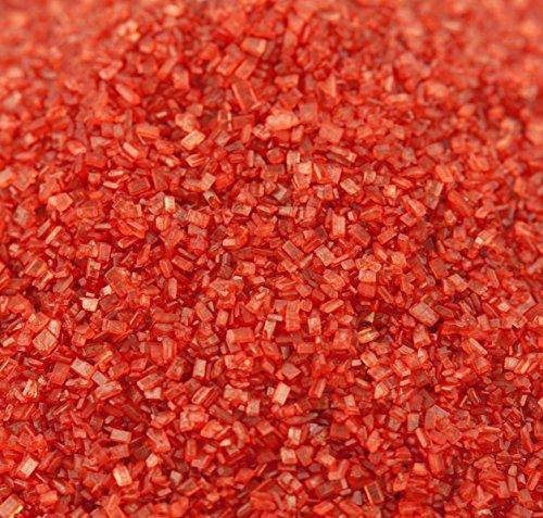 WinCrest Bulk Foods Extra Large Gourmet Sanding Sugar (Red)