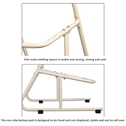 ZXYY ZXYY Toilet Handle Raised Toilet Seat with Handles Free Standing Toilet Frame Surround Height Adjustable Toilet Frame Padded Toilet Grab Bars, Aid for Elderly, Handicapped, & Disabled