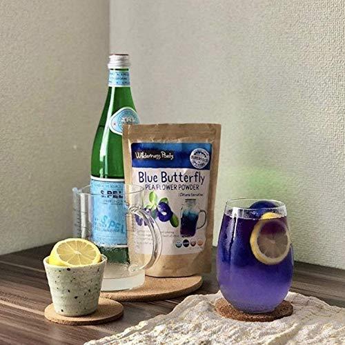 Wilderness Poets Wilderness Poets, Blue Butterfly Pea Flower Powder, 3.5 Ounce (Pack of 3)