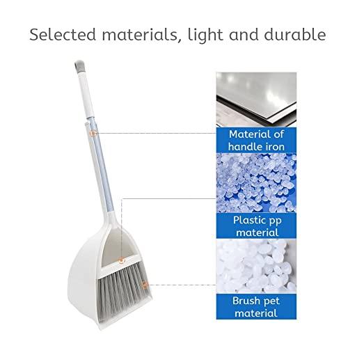 WDDBHSKN Mini Broom and Dustpan Set Kids Broom Set Kids Cleaning Set Toddler Broom Set Set Small Broom and Dustpan Set for Desk, Home, Kitchen Necessities