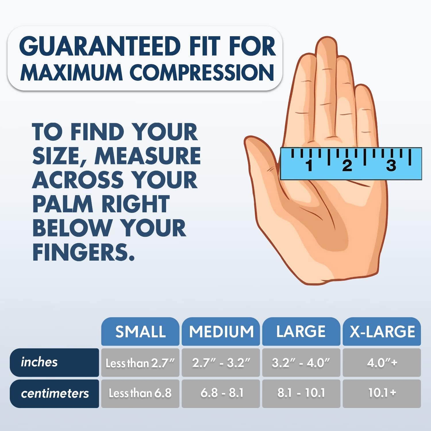 Dr. Frederick's Original Dr. Frederick\'s Original Arthritis Compression Gloves for Women & Men - Ideal for Arthritis Hand Pain Relief, Carpal Tunnel, Reynauds & Poor Circulation - Large