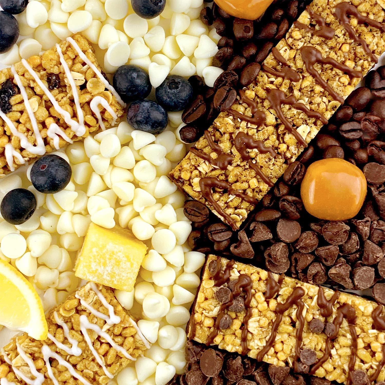 No Nuts! No Nuts! Protein Bars Energy Bars - 100% Nut Free Dairy Free Vegan Protein Bars, Vegan Protein Bars Variety Pack of 4 Sampler, Organic, Kosher, Egg-Free, Non-Gmo & Dairy Free Protein Bars