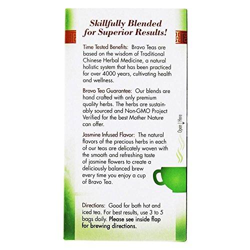 Bravo Tea Bravo Tea Triple Detox Herbal Tea Caffeine Free, 20 Tea Bags