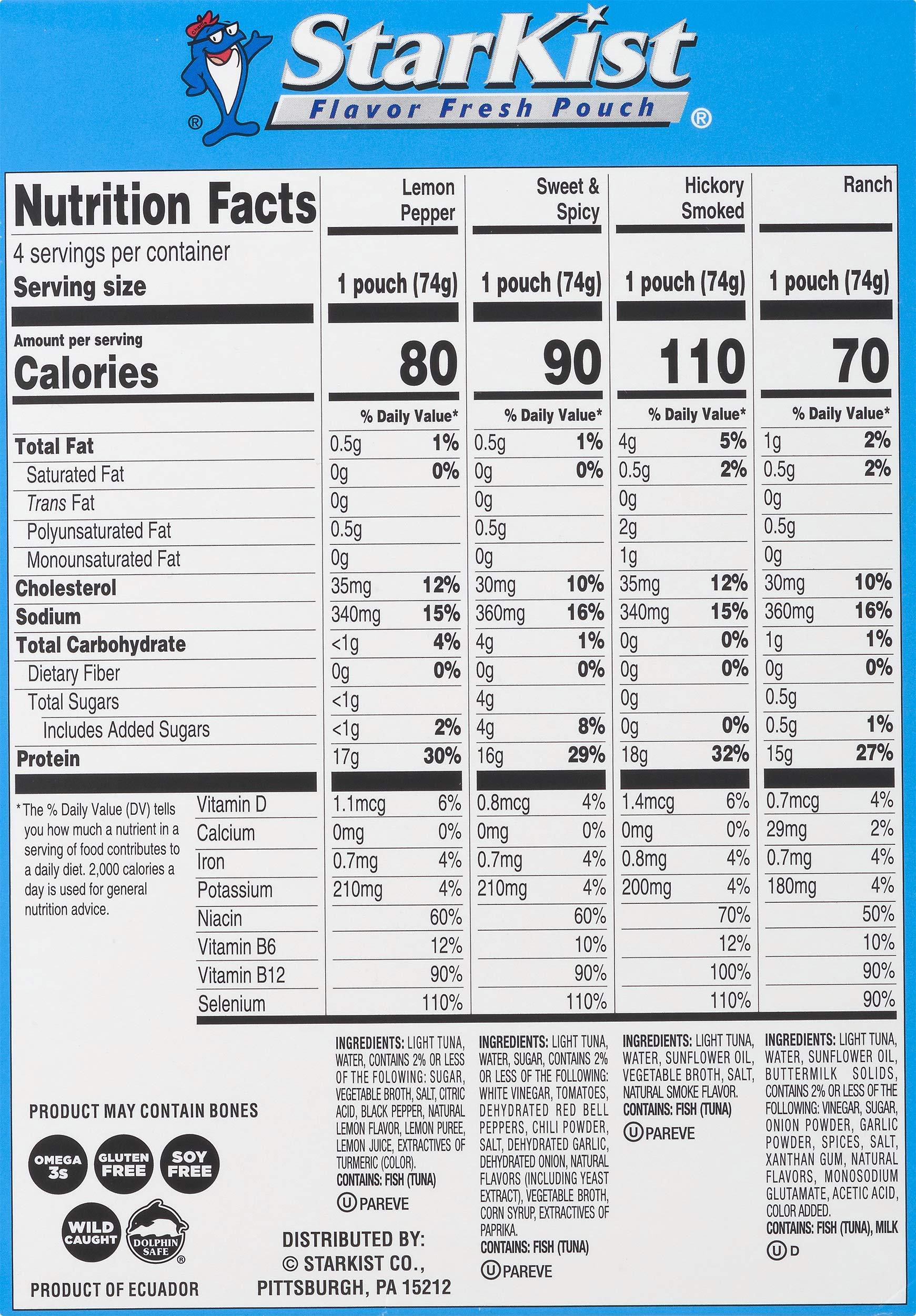 StarKist StarKist Chicken and Tuna Creations Variety Bundle (12 Pouches)