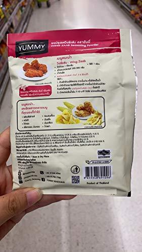Yummy Yummy Brand, WING ZAAB Seasoning Powder 100g X 2 Packs