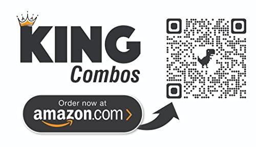 KING COMBOS Campbell\'s Slow Kettle Style Tomato & Sweet Basil Bisque, 15.5 oz. Tub + King Combos QR Code pack of (12)