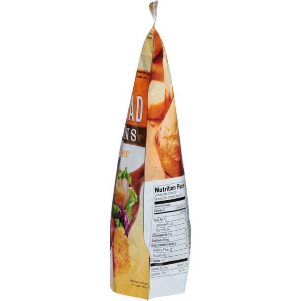 Fresh Gourmet Fresh Gourmet Premium Croutons, Sweet Butter Cornbread, 5 Ounce (Pack of 2)