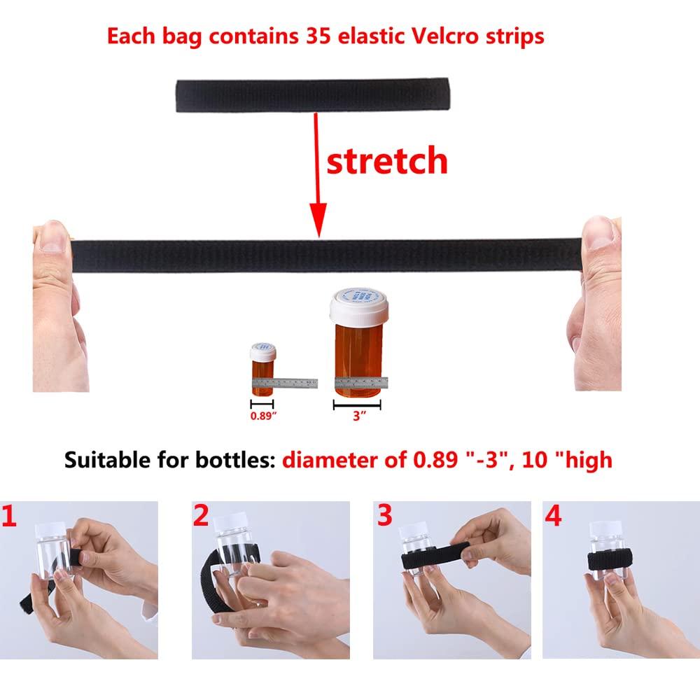 Gatycallaty Medicine Bag Pill Bottle Organizer Travel Case for Men Women Medication Storage Organization Prescription Med Manager Water Bottle Vitamin Drug Carrying Case XL Large Locked Lockable Pretty Potable