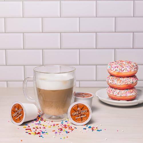 Day To Day Coffee Day To Day 120-Count Donut Blend, Medium Roast Single Serve Coffee Pods for K-Cup Keurig Brewers