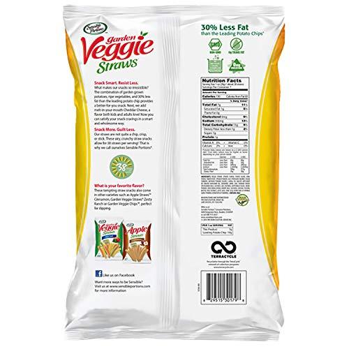 Sensible Portions Sensible Portions Garden Veggie Straws, Cheddar Cheese, 7 oz.