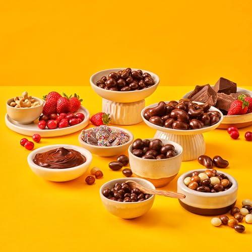 Yupik Yupik Organic Dark Chocolate Chips, 70% Cacao, 2.2 lb, Gluten-Free, GMO-Free, Kosher, Vegan, Dairy-Free, Regular Size, Rich Dark Chocolate, Melts Smoothly, Ideal for Snacking, Baking & Topping