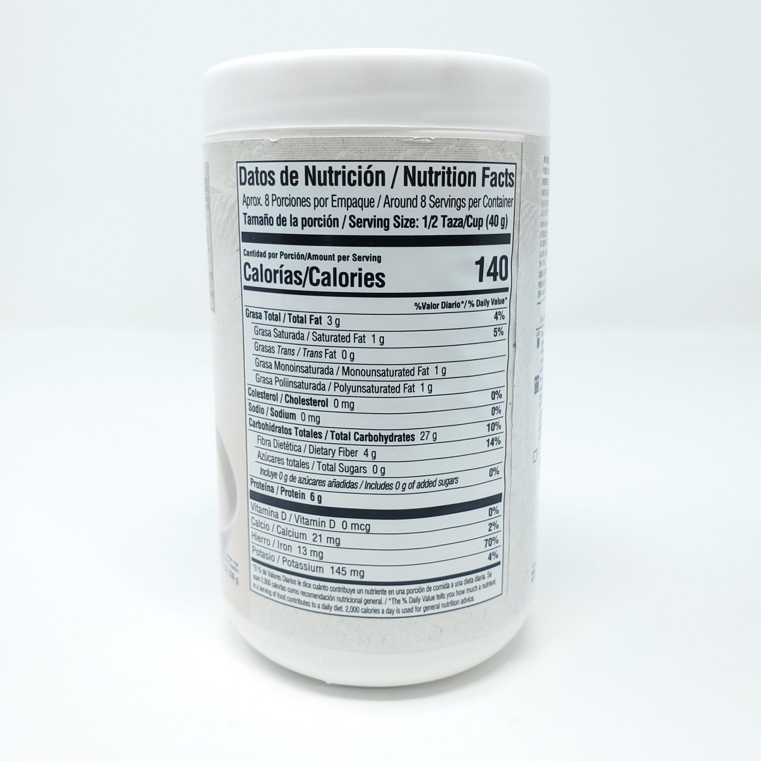 Quaker Quaker Oat Flour With Iron, 11.6 Oz, Avena Molida (813508) (Packaging may vary)