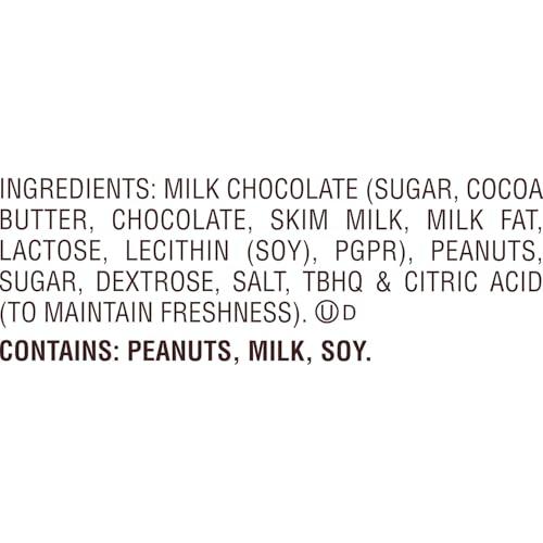 Reese's REESE\'S BUNNY Milk Chocolate Peanut Butter, Easter Candy Gift Box, 1 lb