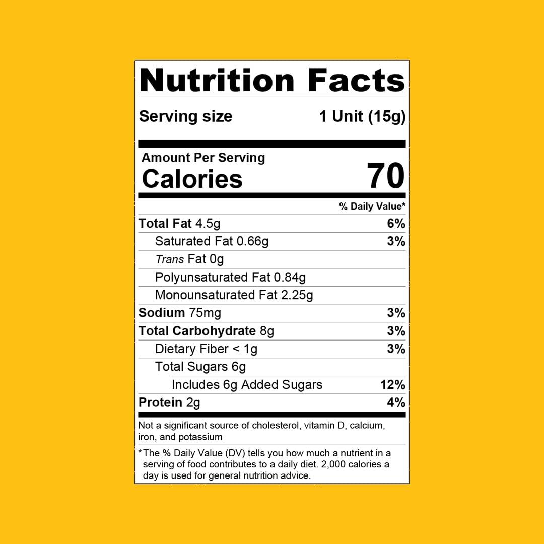 Pasokin PASOKIN | Natural Peanut Butter Snack | Creamy PB Bites | Gluten Free, Vegan Protein | Pacoca Made in USA, 4 Boxes with 12 Bites (48 Bites)