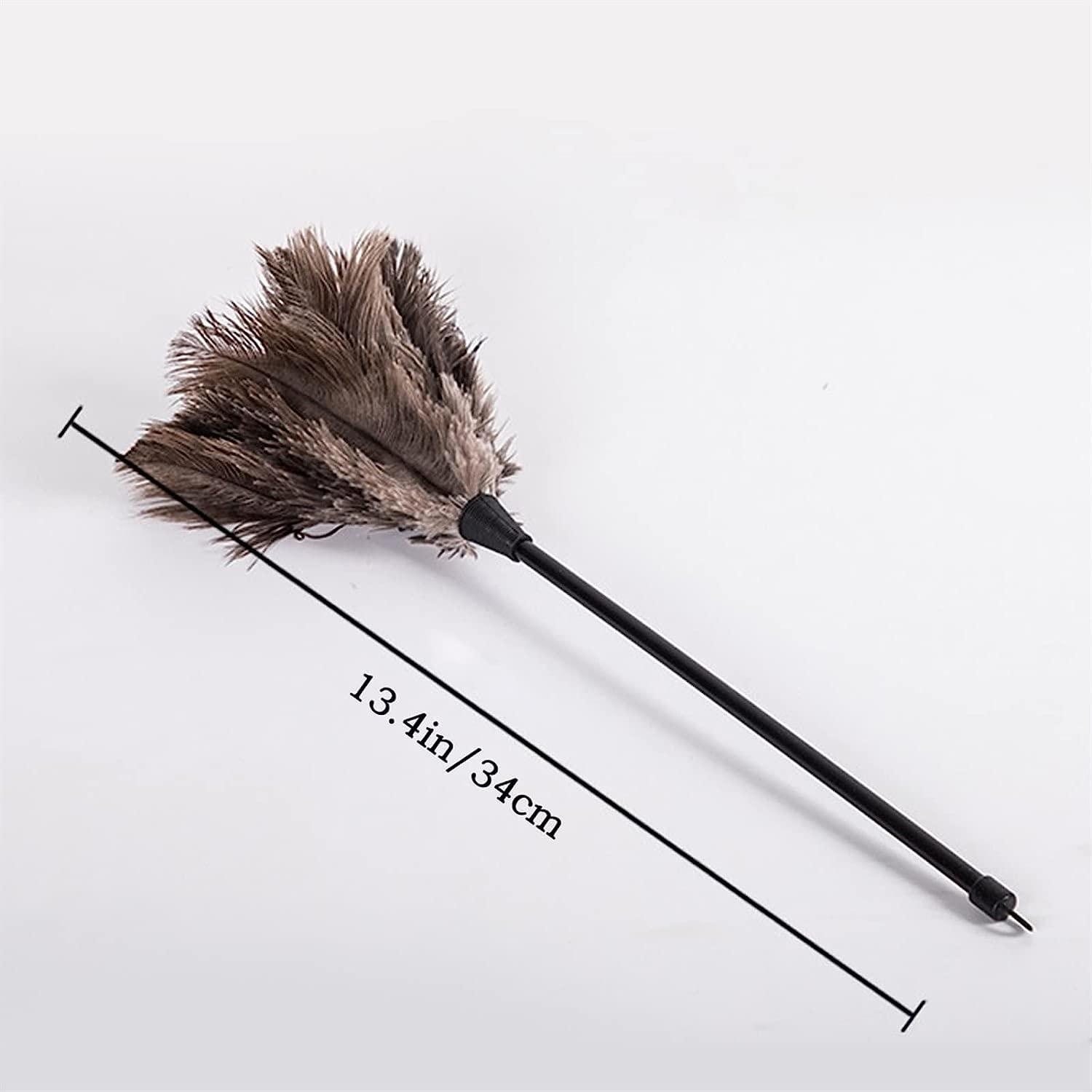 RAKUTE RAKUTE Set Feather Duster Soft Cleaner Long Handle Office Faux Feather House Dedusting Brush Window Furniturer Home Household Feather Duster Cleaning Tool Handle Dusters Brushes