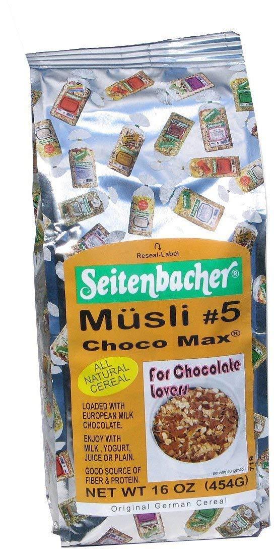 Seitenbacher SEITENBACHER Spo Seiten Musli #5Choco Max, 16 OZ