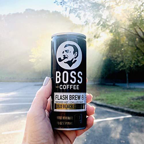 BOSS The US BOSS Bundle - Original Black 8oz 12 Pack and Au Lait 8oz 12 Pack Bundle