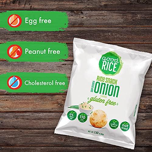 Good Rice Good Rice Flavored Rice Snacks (X2 CHEESE & SOUR CREAM)