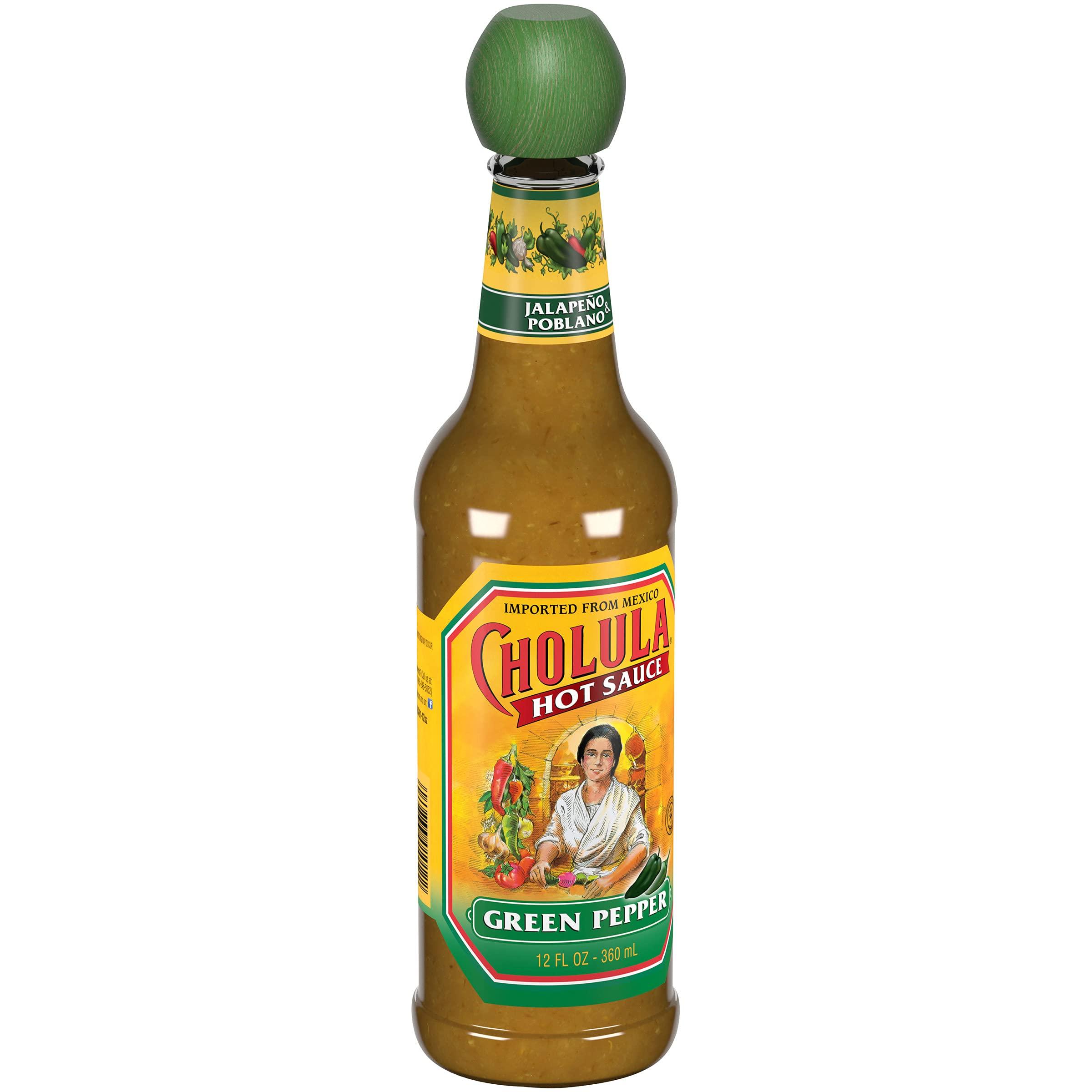 Cholula Cholula Green Pepper Hot Sauce, 12 fl oz