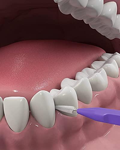 DenTek Dentek Dentek Slim Brush Cleaners, 32 Each (Pack of 4)