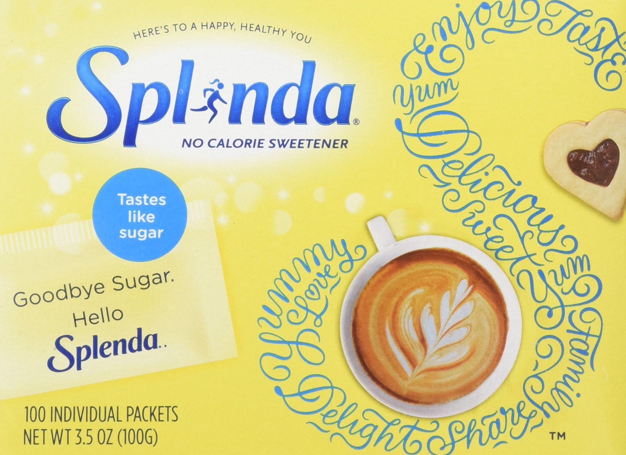 SPLENDA Splenda No Calorie Sweetener, 100 Count