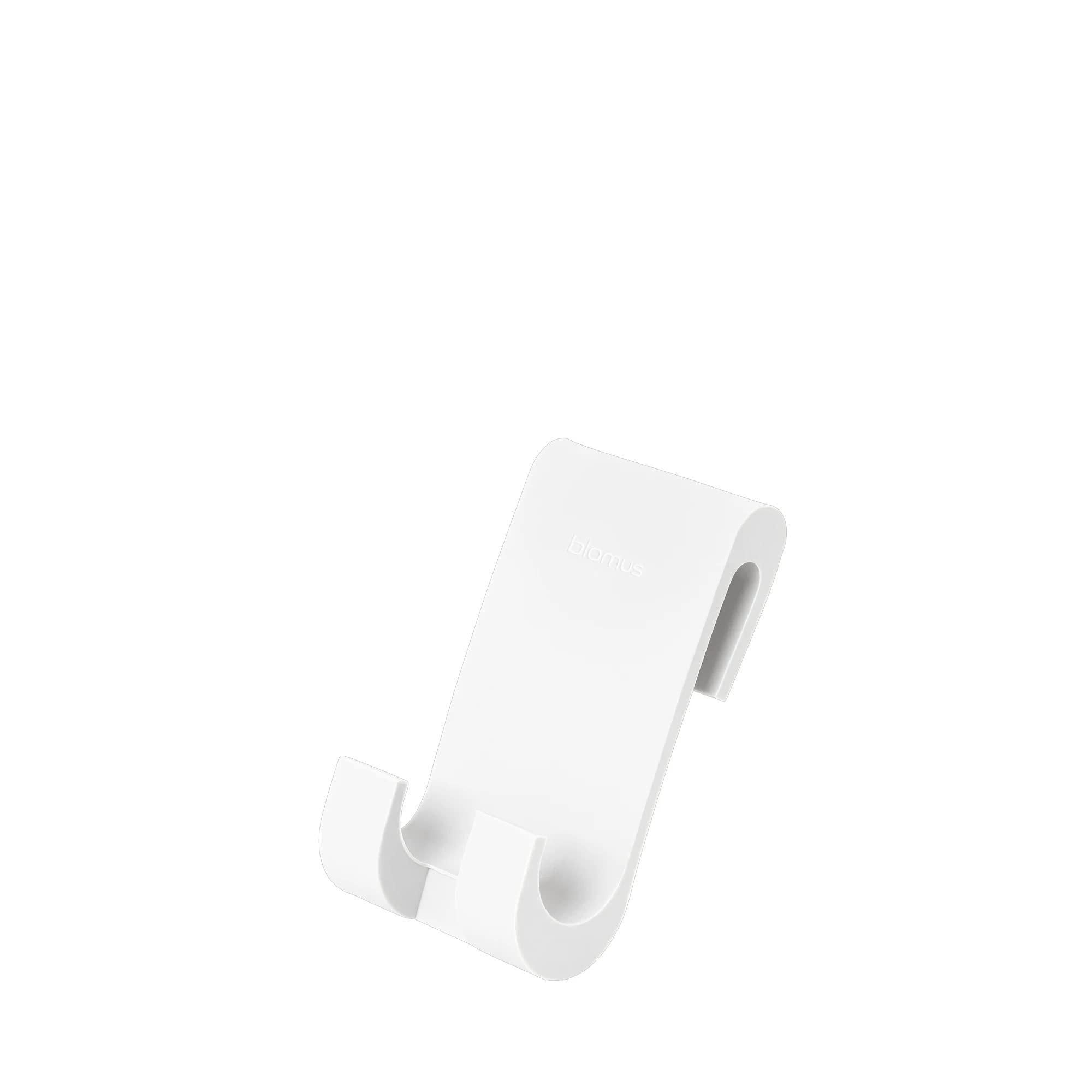 Blomus blomus VIPO Shower Squeegee with Holder, 24 cm Wide, Silicone Squeegee for Shower, Bathroom, Window Squeegee, Windscreen Squeegee, White