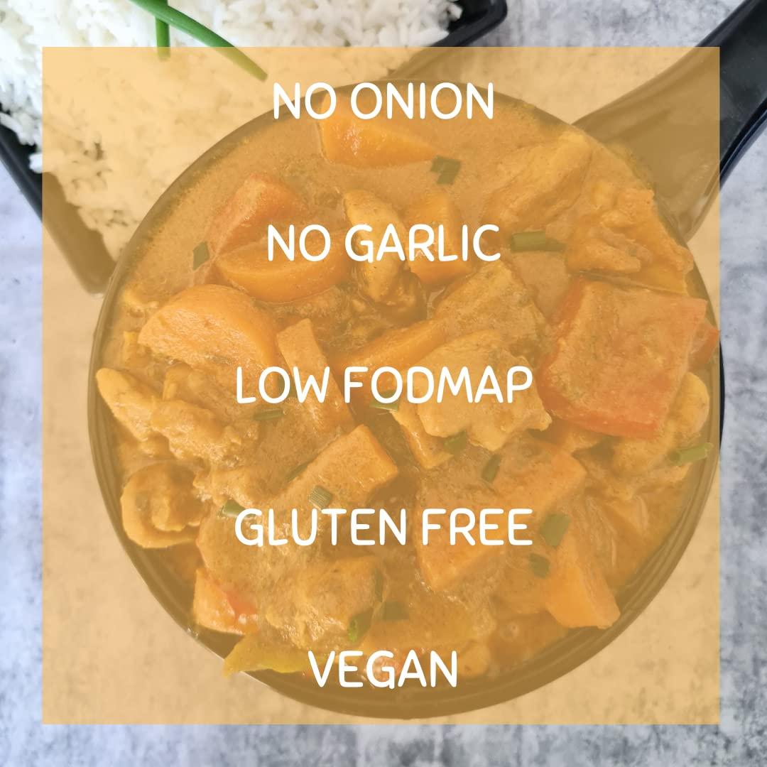 FODDIES FRUCTOSE FRIENDLY FOOD Foddies Curry Powder, Low FODMAP, Gluten Free, No Onion No Garlic, Vegan, Plant Based, IBS Friendly