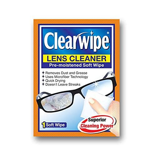 Clearwipe ClearWipe Microfiber Wipes, White, 40 Count