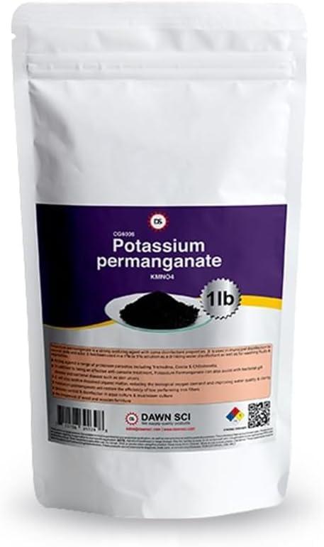 DAWNSCI Potassium Permanganet /16 OZ/Free Flowing Powder/Same Day Ship/Dawn SCI