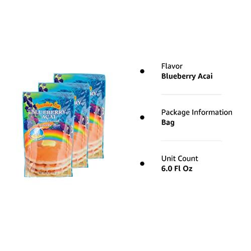 Hawaiian Sun Hawaiian Sun Blueberry Acai Pancake Mix - 3 Pack