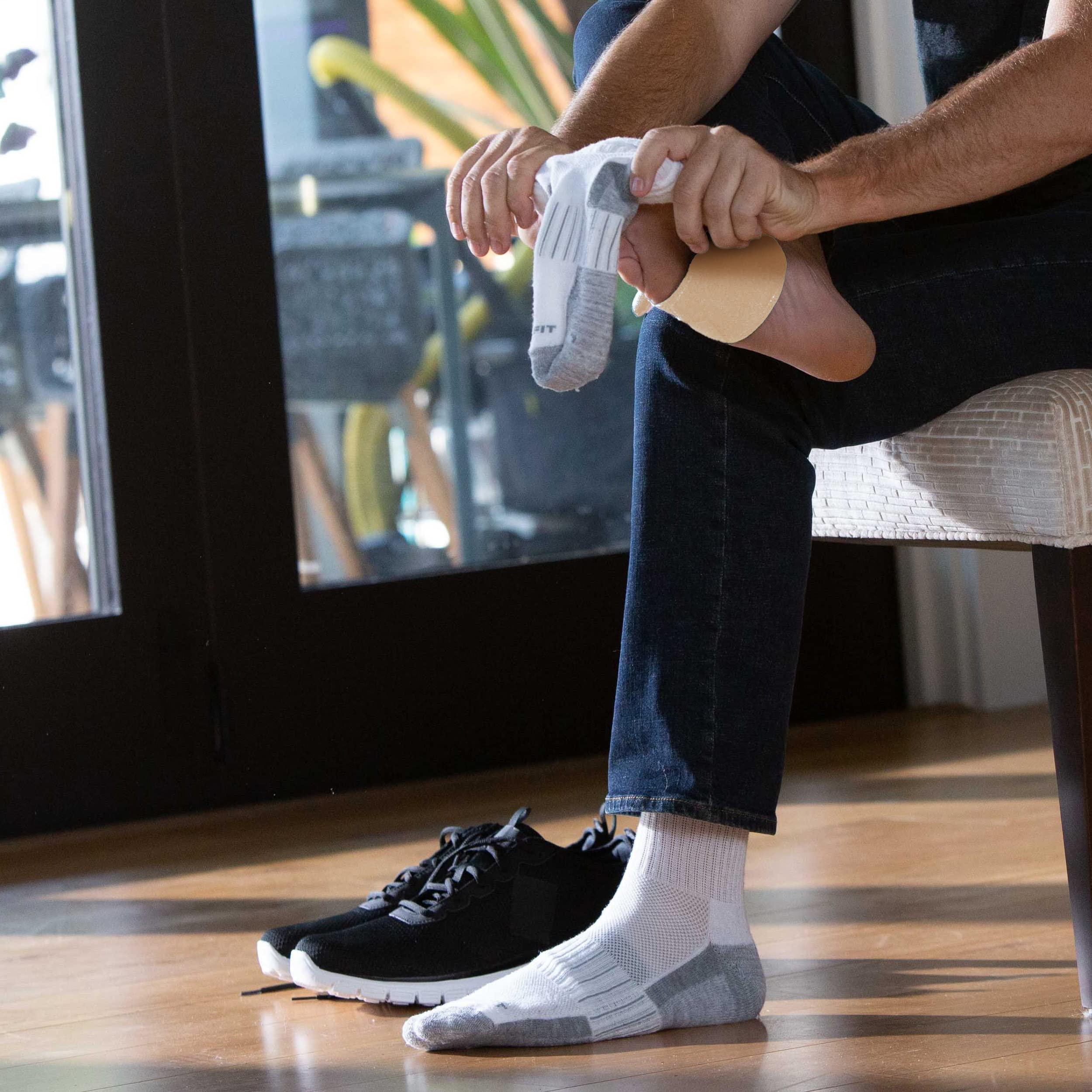 Copper Fit Copper Fit Unisex Arch Relief Plus with Built-In Orthotic Support, Beige, MO CASE