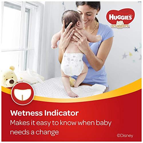 HUGGIES Baby Diapers Size 1, 76ct, Huggies Little Snugglers, Gentle Skin Protection