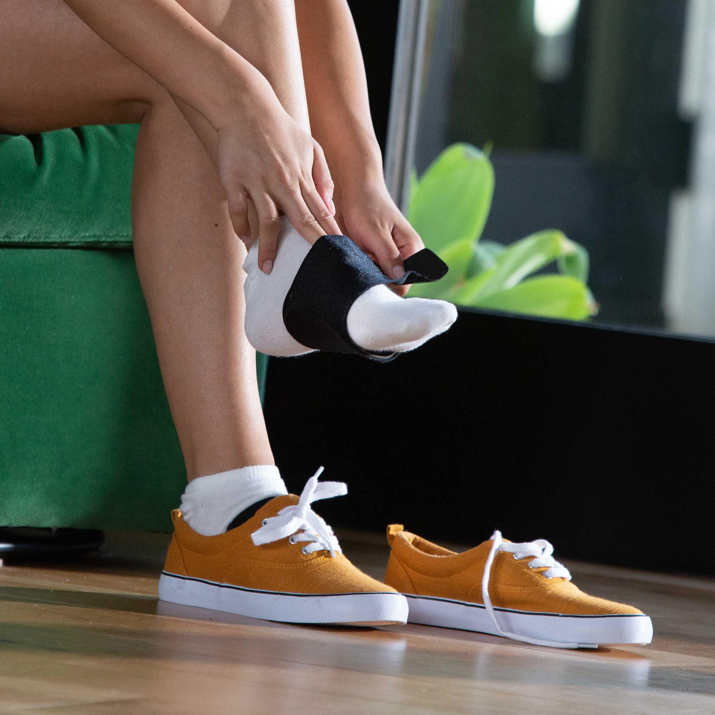 Copper Fit Copper Fit CFACBP Health Unisex Arch Relief Plus with Built-In Orthotic Support, Black