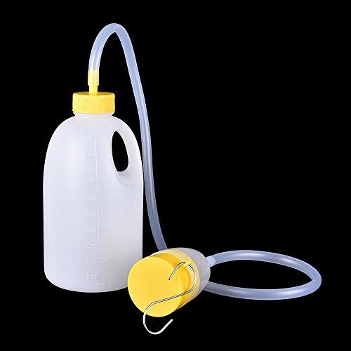 YUMSUM YUMSUM Male Men's Travel Bed Urinal Pee Bottle 1700 ML Urine Collector with Tube